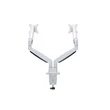 Kép 4/5 - MULTIBRACKETS 2 karos asztali konzol, M Deskmount Gas Spring Dual White (15-27", max.VESA: 100x100 mm, 9 kg)