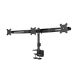 Kép 3/5 - MULTIBRACKETS Asztali konzol (3 képernyős rögzítőkar), M VESA Desktopmount Triple Desk Clamp 15-24" (max.VESA:100x100mm)