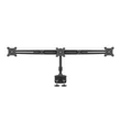Kép 2/5 - MULTIBRACKETS Asztali konzol (3 képernyős rögzítőkar), M VESA Desktopmount Triple Desk Clamp 15-24" (max.VESA:100x100mm)