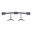 Kép 4/5 - MULTIBRACKETS Aasztali állvány (3 képernyős rögzítőkar), M VESA Desktopmount Triple Stand 24-32" (max.VESA: 200x100 mm)