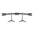 Kép 1/5 - MULTIBRACKETS Aasztali állvány (3 képernyős rögzítőkar), M VESA Desktopmount Triple Stand 24-32" (max.VESA: 200x100 mm)