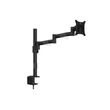 Kép 1/5 - MULTIBRACKETS Asztali konzol, M VESA Deskmount Officeline Single II Black (15-30", max.VESA: 100x100 mm, 8 kg)