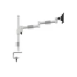 Kép 5/5 - MULTIBRACKETS Asztali konzol, M VESA Deskmount Officeline Single II White (15-30", max.VESA: 100x100 mm, 8 kg)