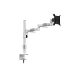 Kép 1/5 - MULTIBRACKETS Asztali konzol, M VESA Deskmount Officeline Single II White (15-30", max.VESA: 100x100 mm, 8 kg)