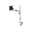 Kép 3/5 - MULTIBRACKETS Asztali konzol, M VESA Deskmount Officeline Single I White (15-30", max.VESA: 100x100 mm, 8 kg)
