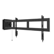 Kép 1/5 - MULTIBRACKETS Fali konzol, M Universal Swing Arm 180 Degrees Large Black (48-69", max.VESA: 600x400 mm, 75 kg)