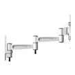 Kép 3/9 - MULTIBRACKETS Fali konzol, M VESA Flexarm 360 III White 75 100 200 (15-32", max.VESA: 200x200 mm, 15 kg)