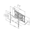 Kép 9/9 - MULTIBRACKETS Fali konzol, M VESA Super Slim Tilt & Turn Plus HD (40-86", max.VESA: 400x400 mm, 65 kg)