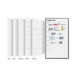 Kép 4/4 - MULTIBRACKETS Gurulós motoros padlóállvány, M Motorized Floorstand 60kg Flip White (50-95", Samsung Flip 2 WM55R/WM65R)