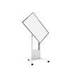 Kép 2/5 - MULTIBRACKETS Gurulós motoros padlóállvány, M Motorized Floorstand Flip 2 incl cabinet & camerashelf 120kg White