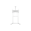 Kép 2/5 - MULTIBRACKETS Gurulós motoros padlóállvány, M Motorized Floorstand XL 150kg White (42-100", max.VESA: 1000x600 mm)
