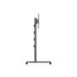 Kép 9/9 - MULTIBRACKETS Gurulós padlóállvány, M Public Display Stand 180 HD Single Black (55-80", max.VESA: 800x500 mm, 60 kg)