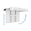 Kép 1/5 - MULTIBRACKETS Motoros mennyezeti konzol, M Motorized Ceilingmount Inverted Extensional w/lid 65-86" (max.VESA:800x800mm)