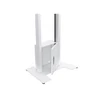 Kép 2/5 - MULTIBRACKETS Motoros padlóállvány, M Motorized Floorbase Flip 2 incl cabinet 120kg White (42-100")
