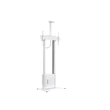Kép 1/5 - MULTIBRACKETS Motoros padlóállvány, M Motorized Floorbase Incl cabinet & camerashelf 120kg White (42-100")