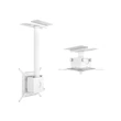 Kép 1/5 - MULTIBRACKETS Projektor mennyezeti konzol, M Projector Mount Pro HD 40kg White