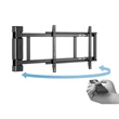 Kép 1/5 - MULTIBRACKETS Motoros forgatható fali konzol, M Motorized Swing Mount X-Large (RF) (42-75", max.VESA: 600x400 mm, 45kg)