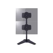 Kép 2/9 - MULTIBRACKETS Asztali állvány (2 képernyős rögzítőkar), M VESA Desktopmount Dual Stand 24-32" (max.VESA: 200x100 mm)