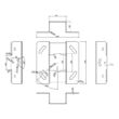 Kép 4/5 - MULTIBRACKETS Projektor mennyezeti konzol Finetune, dönthető, forgatható, 300-420 mm, fehér