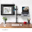Kép 2/5 - Nedis MMSISNB110BK asztali monitor tartó konzol és laptop állvány | 15-32" | 75x75 / 100x100