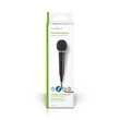 Kép 3/3 - Nedis MPWD01BK dinamikus mikrofon, rögzített kábel  5 m,  80 Hz - 12 kHz  600 Ohm  -75 dB, kapcsoló
