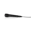 Kép 2/3 - Nedis MPWD15BK dinamikus mikrofon, 5m levehető kábel, 80Hz-12kHz,  600 Omh, 75dB, utazó tok, integrált kapcsoló