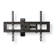 Kép 2/5 - Nedis TVWM1550BK 37"-70 LCD TV / monitor fali tartókonzol, maximum 35 kg, dönthető és forgatható, acél, fekete