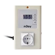 Kép 1/3 - NJOY Relé Royer 16A, Digital display, Időkésleltetési funkció 1xSchuko, 195V-250V