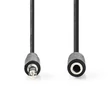 Kép 2/3 - Nedis CAGB22050BK100 sztereo audio kábel, 3,5 mm jack dugó - 3,5 mm jack aljzat, 10 m