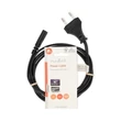 Kép 1/4 - Nedis CEGL11060BK20 borotva táp kábel IEC-320-C1, 2 x 0.75 mm˛, hossz 2m