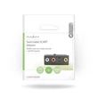 Kép 4/4 - Nedis CVGP31902BK SCART adapter, SCART Férfi | S-Video nő / 3x RCA nő, Nikkelezett,  Kapcsolható, ABS, Fekete, 1 db