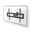 Kép 1/5 - Nedis TVWM1450BK LCD TV / monitor tartó konzol 3d, minden irányban mozgatható, súly: 35 kg, dönthető, forgatható