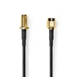 Kép 2/3 - Nedis CSGL02010BK10 SMA kábel, 50 Ohm, 1m