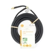 Kép 3/3 - Nedis CSGL02400BK100 SMA kábel apa, anya, aranyozott, 50 Ohm, kettős árnyékolású, 10 m