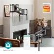 Kép 1/5 - Nedis TVWM5880BK LCD TV / monitot motoros fali tartó konzol, 32-75", max. teherbírás 35 kg, távirányító