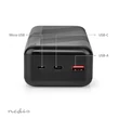 Kép 1/5 - Nedis UPBKPD30000BK hordozható külső akkumulátor, powerbank 30000mAh