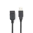 Kép 1/3 - Nedis CCGL60010BK30 USB hosszabító / toldó kábel, USB 2.0 | USB-A dugó  USB-A hüvely  480 Mbps, 3m