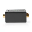 Kép 2/5 - Nedis ACON2510BK digital - analóg konverter, digitális koax RCA bemenet - 2x RCA kimenet