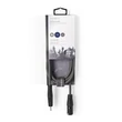 Kép 3/3 - Nedis COTH15300GY15 félprofi audio kábel, 3,5mm sztero jack dugó - 3p XLR dugó, hossz 1.5m, rugalmas