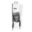 Kép 3/3 - Nedis COTH23000GY30 félprofi audio kábel, 2 x 6,35mm mono jack dugó, hossz 3m, rugalmas
