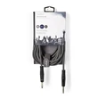 Kép 3/3 - Nedis COTH23020GY50 félprofi audio kábel, 2 x 6,35mm sztereo jack dugó, hossz 5m, rugalmas