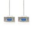 Kép 1/2 - Nedis CCGL52055IV20 null modem kábel, 2m