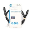Kép 3/3 - Nedis CAGL25000BK10 optikai audió kábel, TosLink dugó, hossz 1m