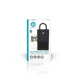 Kép 5/5 - Nedis BTHKB10BK smartlife kulcs széf, Bluetooth®, IPX5, 2 x AA elem (nem tartozék), rozsdamentes acél kulcsszéf