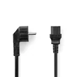 Kép 3/5 - Nedis CEGL10000BK20 táp kábel IEC-320-C13, 3 x 0.75 mm˛ hossz 2m