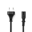 Kép 2/3 - Nedis CEGL11040BK20 táp kábel IEC-320-C7, 2 x 0.75 mm, hossz 2m