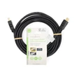 Kép 1/3 - Nedis CVGL34060BK50 ultra HD HDMI kábel, HDMI dugó - dugó, 4K@60Hz, ARC, 18 Gbps, aranyozott csatlakozók, hossz 5m