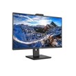 Kép 4/5 - PHILIPS IPS monitor 31.5" 326P1H, 2560x1440, 16:9, 350cd/m2, 4ms, 2xHDMI/DP/USB-C/4xUSB/LAN, Pivot, hangszóró&webkamera