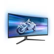 Kép 2/5 - Philips EVNIA Ívelt Gaming OLED monitor 34", 34M2C6500/00 3440x1440, 21:9, 0,03ms, 2xHDMI/DP/4xUSB, áll. mag., Ambiglow