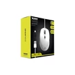 Kép 4/5 - PORT DESIGNS Egér veztékes, silent, optikai, USB-C/USB, 1200/1600/2400 dpi, 1,6 m, fehér
